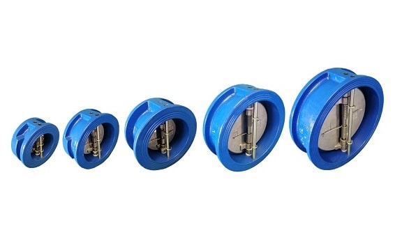 Non-Return Valve Wafer Type Double Door EVANAIR L20 Flow Control