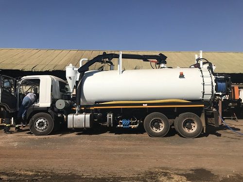 8m3 Combination JET/VAC Truck Complete L20 Flow Control