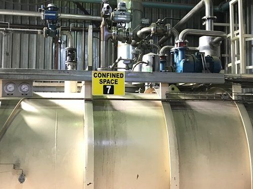 Robuschi RVS16 fitted on Tobacco Drying Autoclave L20 Flow Control
