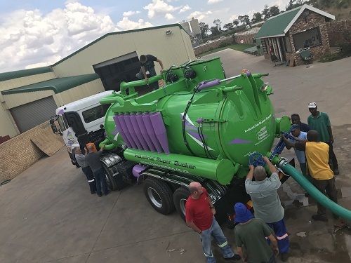 Super Sucker Vacuum Truck Test - L20 Flow Control
